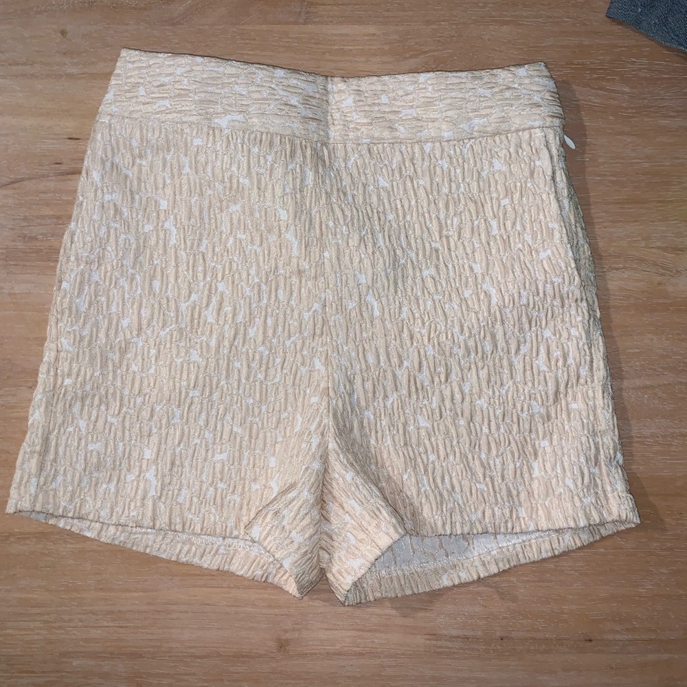 High wasted cloth shorts